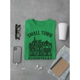 thumbnail image 3 of Small Town Christmas Cozy Holiday T-shirt Men's, 3 of 4