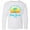 AA-White, variant on Inktastic Summer Enjoy the Sunshine Palm Beach Florida in Blue Long Sleeve Youth T-Shirt