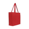 thumbnail image 3 of Paquete 100 piezas Bolsa de yute con fuelle amplio negro 52 x 35.5 x 13, 3 of 4
