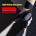 thumbnail image 3 of 1Pair Led Glow Gloves Finger Light Flashlight Outdoor Camping Lamp Usb Charged, 3 of 5