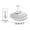 1#, variant on kayannuo Outdoor Camping Solar Rechargeable LED Household Power Outage Emergency Light