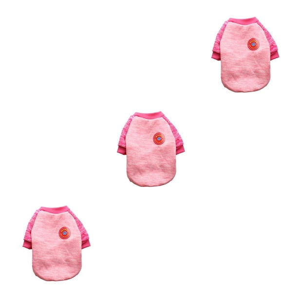 Ropa para perros Greeniant camisa Invierno Cálido Chaleco Suéter Vestuario Diseño Multicolor rosa XL