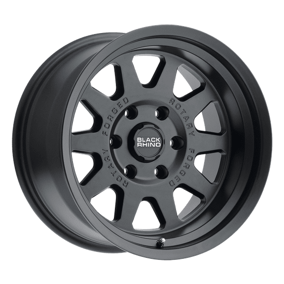 Black Rhino Flow Formed Aluminum Rim BRSDM 17X8 6X130 M-BLK 38MM, 1780SDM386130B84A