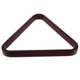 thumbnail image 1 of RUNROTOO Dark Red Wooden Billiard Ball Racks 1Pack for Entertaining and Competitive Games at Home, 1 of 8