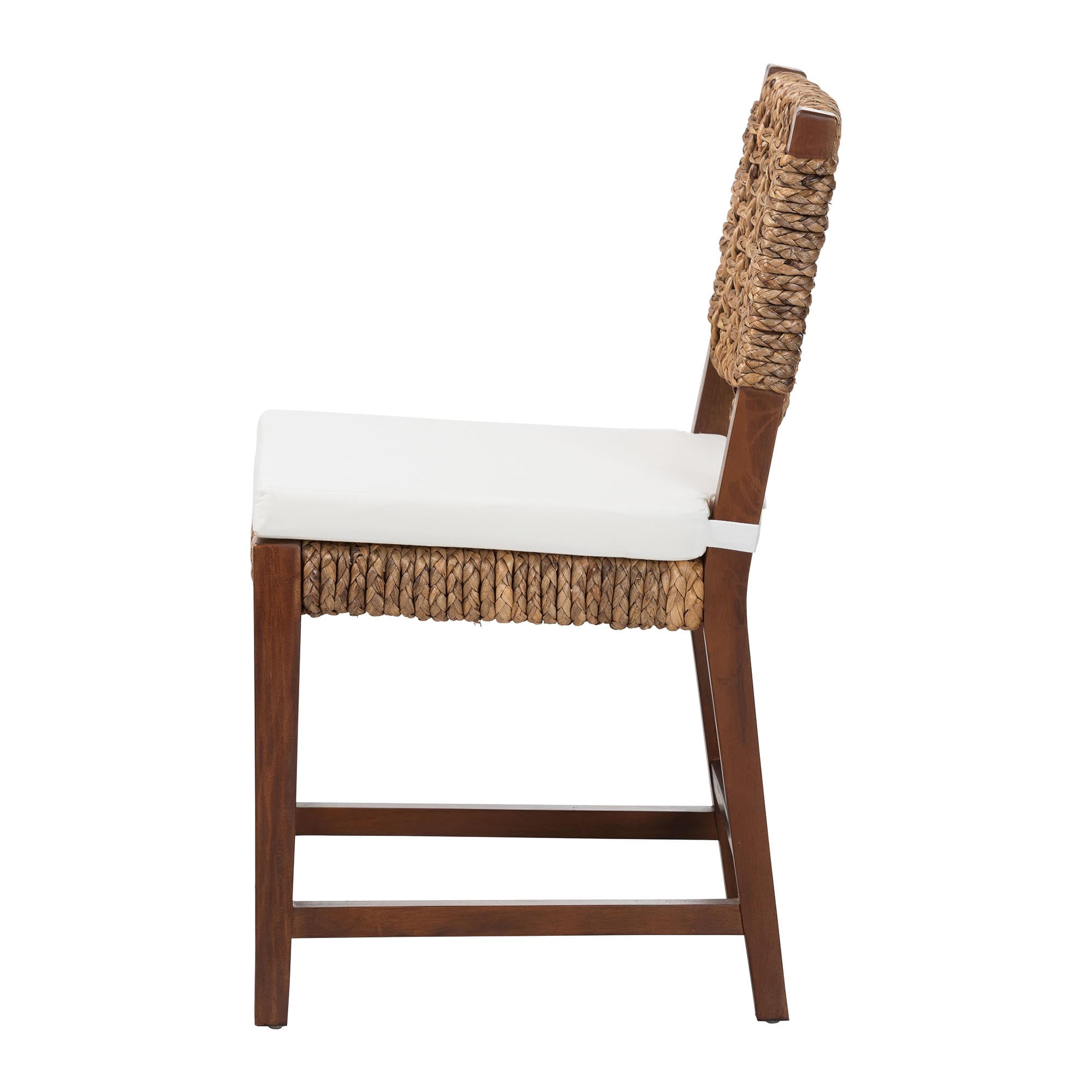 bali & pari Alise Boho Dining Chair, 18"H, Natural