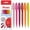 Warm Tones, variant on Pentel SES15C Brush Sign Pen Fibre Tip Marker Fineliner Pens - Gift Box of 6 - Cool Tones