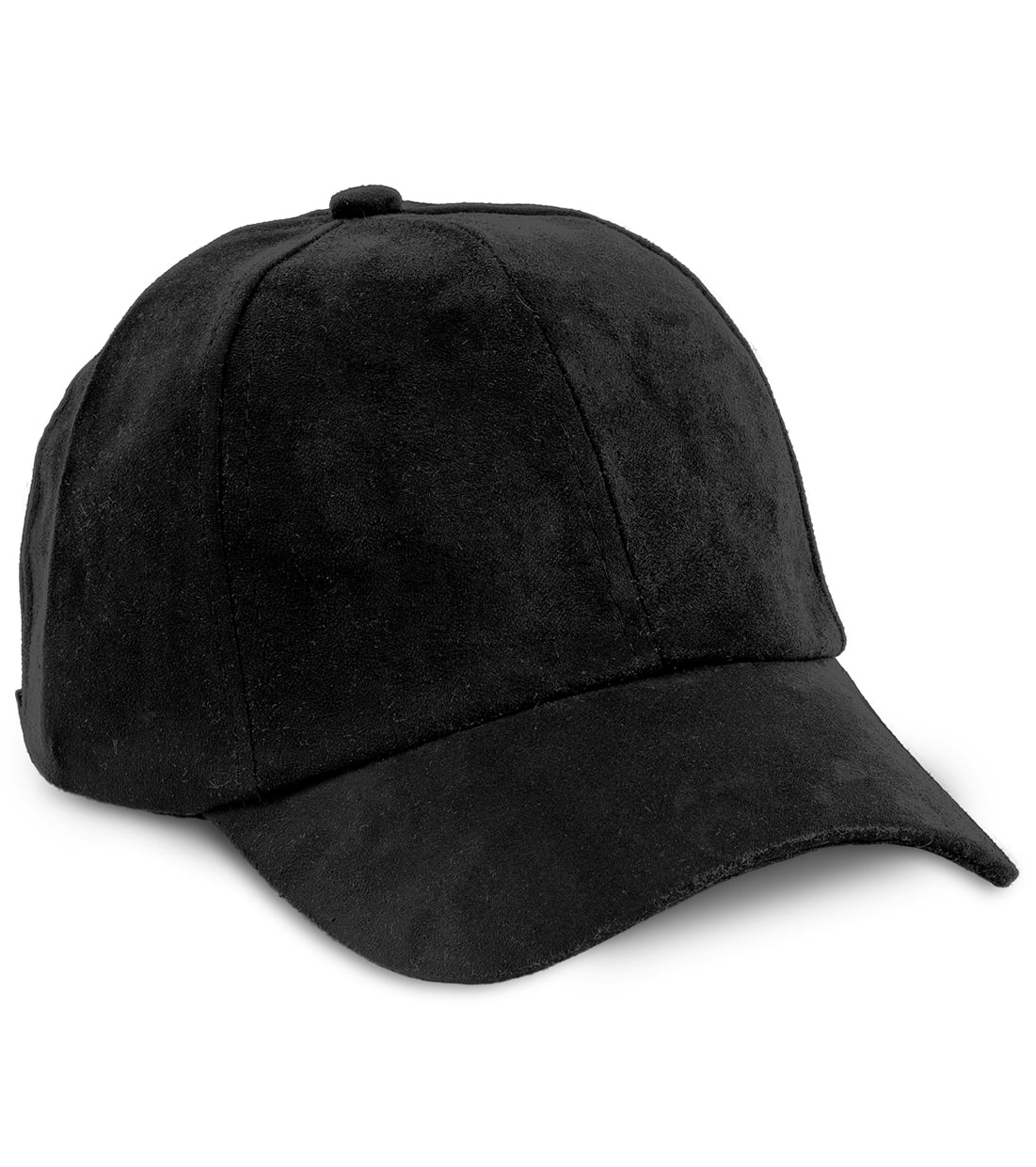 Hummel Mens Sports Casual Basic Adjustable Baseball Cap Hat Black 