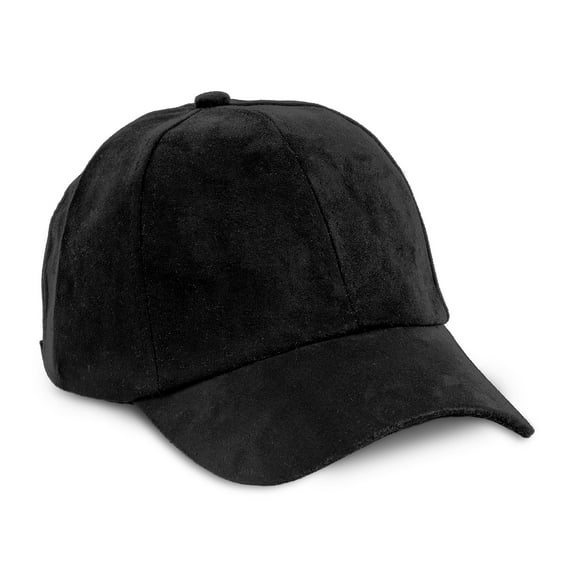 Magid Black Suede Baseball Cap Hat