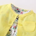 thumbnail image 5 of Infant Baby Girls Clothing 2024 Spring Baby Girl Dress Long sleeves Coat+Short SLeeve Bodysuit Dress 2PCS Baby Girl Clothes sets, 5 of 5