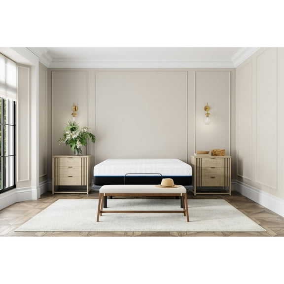 Twin Xl Copper Mattress - 12" With Supportive Foam Layers Comfortable Memory