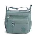 thumbnail image 1 of Bolsos cruzados para mujer, bolso de hombro de nailon, bolsos y bolsos florales con múltiples bolsillos, bolso de momia para exteriores, 1 of 5