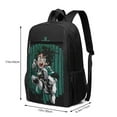thumbnail image 3 of My Hero Academia Backpack Shoulders Daypack Student School Bag Satchel Bookbag Outdoor Casual Laptop Rucksack Knapsack 17 inch, 3 of 6