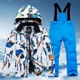 thumbnail image 2 of Jamsmile Kids Lined Ski Jacket Pants Sets Boys And Girls Outdoor Sports Thicken Warm Children Skiing Set, 2 of 9