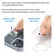 thumbnail image 5 of Funda Para Honor X9 Protector Uso Rudo Case Transparente Tpu, 5 of 5