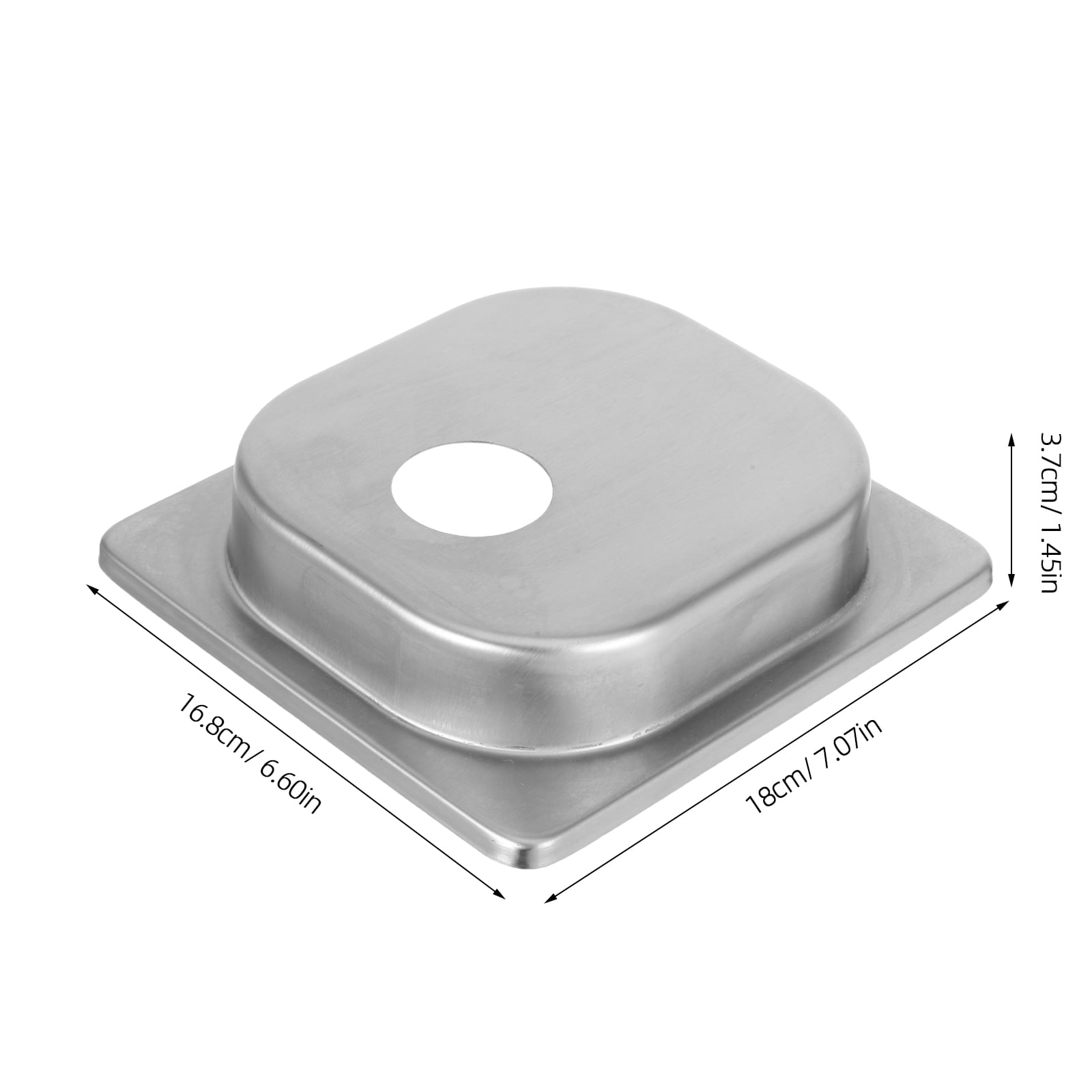 Homoyoyo Stainless Steel Syrup Pump Lid Replacement for Kitchen Use, Easy to Clean and Accessory
