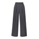 thumbnail image 1 of Pantalones PRETTYGARDEN Palazzo Mujer Tiro Alto Pierna Ancha Gris Oscuro Talle S, 1 of 9