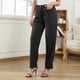 thumbnail image 1 of Pleated Pants, Button High Waisted Pants Pocket Stylish  For Women For Shopping Dating ANGGREK Negro M, 1 of 7