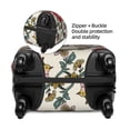 thumbnail image 4 of Lsque Dark Enchanted Flowers And Birds Printed Luggage Cover, Travel Luggage Protector,Scratch and Dirt Resistant, Fits 18-32 Inch Luggage - X-Large, 4 of 9