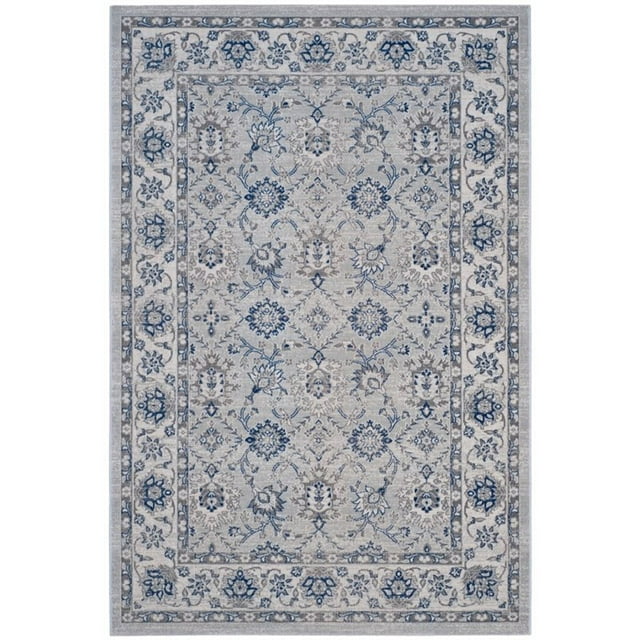 Safavieh Artisan 5'1" X 7'6" Power Loomed Rug in Silver and Ivory