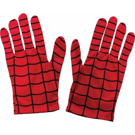 Spider-Man Adult Gloves Adult Halloween Accessory