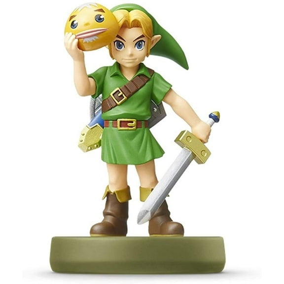 Nintendo The Legend of Zelda Majora's Mask Link Amiibo Action Figure, Japanese Version