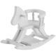thumbnail image 1 of Caballo balancín de madera, 1:12 Casa de muñecas de madera Caballo Casa de muñecas de madera Suministros de casa de muñecas Durabilidad mejorada, 1 of 9