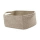 thumbnail image 5 of Cesta de almacenamiento Caja de almacenamiento con asas Contenedor Cesta para pañales de bebé Cesta para toallas Cesta para sala de estar Baño Armario caqui, 5 of 8