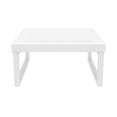 thumbnail image 2 of Luxury Commercial Living 25.5" White Patio Square Coffee Table, 2 of 9