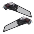 thumbnail image 1 of Motorcycle Side Wing Mirrors, Shock  Broad Vision Swivel Side Mirrors Aerodynamic  for Sports Bike, 1 of 8