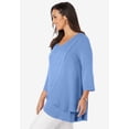 thumbnail image 2 of Jessica London Women's Plus Size Double-Layer High-Low Tunic, 2 of 5