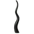 thumbnail image 4 of Uniquewise 51" Tall Animal Horn Shape Floor Vase: Elegant Ceramic Black Accent for Entryway, Dining, or Living Room Decor - Distinctive Antler Design, Adding Nature-Inspired Charm to Your Home, 4 of 8