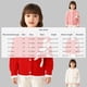 thumbnail image 3 of Cowsor Girls Floral Cardigan Sweaters Button Down Sweater Jacket Knitted Warm Winter Coats for Kids, 3 of 6