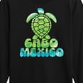 thumbnail image 3 of Instant Message - Cabo Mexico Sea Turtle  - Kids Long Sleeve Tee, 3 of 6