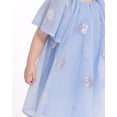 thumbnail image 3 of Wonder Nation Toddler Girls' Sequin Mesh Dress with Flutter Sleeves, Sizes 12M-5T, 3 of 8