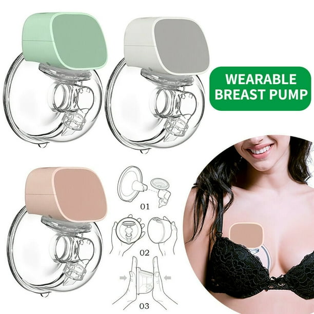 GRM Wearable Breast Pump,Portable Double Electric Breast Pump Breastfeeding