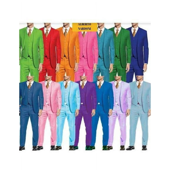 11 Colorful Suits $990 (We Picked The Colors Based of Availability)