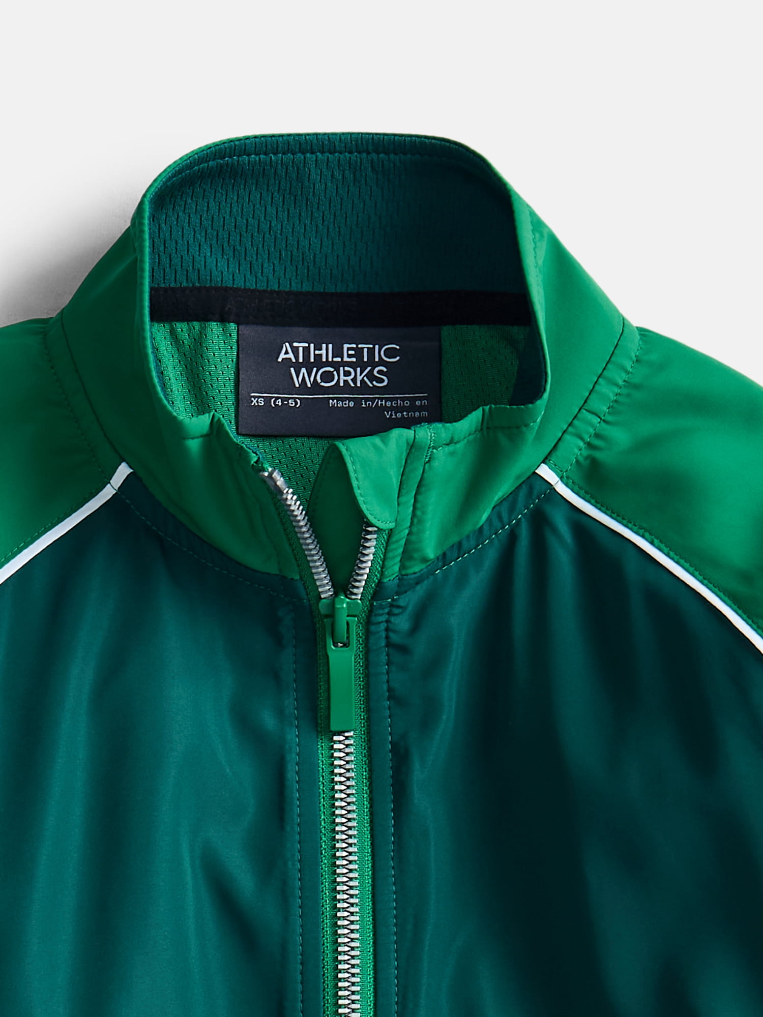 Athletic Works Boys Active Woven Track Jacket, Sizes 4-18