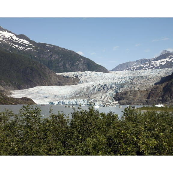 Print: Mendenhall Glacier, Juneau, Alaska, 2008