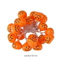 thumbnail image 3 of Costeam Battery Operated Pumpkin Lights for Halloween Decorations Indoor,Jack-o-Lantern String Lights for Halloween Party Front Door Porch Fireplace Camper 3m 20pcs, 3 of 6