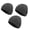 3-Black+grey, variant on Reversible Knit Winter Beanie Hat for Men & Women, Unisex Warm Cuffed Skull Cap, Soft Cozy Cold Weather Hat