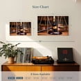 thumbnail image 3 of Elephant Stock Gavel And Scales Wall Art - Horizontal Multi Panel Canvas - Living Room Wall Decor - Profession Multi Panel - Brown And Gold Decor - 23" x 14", 3 of 4