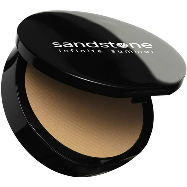 Bronceador Sandstone Scandinavia Infinite Summer: bronceadores faciales lujosos con un color intenso para un brillo natural en verano. Probado contra alergias. Maquillaje vegano. Apto para pieles sens