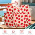 thumbnail image 5 of Gocvo Multiple Pockets Corduroy Bag, Large Tote Bag for Women, Ladies Bag Casual Hobo Handbags(Strawberry), 5 of 9