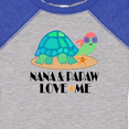 thumbnail image 4 of Inktastic Nana and Papaw Love Me Grandchild Turtle Boys or Girls Baby Bodysuit, 4 of 5