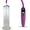 Purple, variant on LeLuv Magna Electric Penis Pump | LCD Smart White Handle | 9" Length x 1.75" Diameter Wide Flanged Cylinder