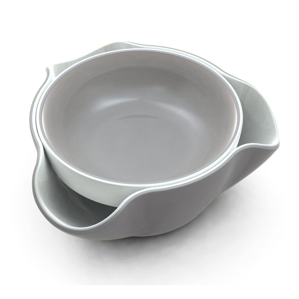Joseph Joseph Double Serving Dish White/Gray