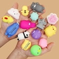 thumbnail image 2 of 50-5 piezas de juguetes blandos Kawaii Squishy Mochi Anima para niños, pelotas antiestrés para apretar, regalos de fiesta, juguetes para aliviar el estrés para cumpleaños, 2 of 5