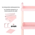 thumbnail image 4 of Carrito Auxiliar Organizador Almacenamiento Multiusos Con 3 Niveles, 4 of 6
