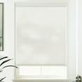 thumbnail image 2 of MOOD Blackout Cellular Shades | Luxury meets function | Cordless, Extra Large 1.5 Inch Cells, Insulation, Acoustic Comfort | Honeycomb Blinds for Windows | Warm White | 52" Width x 24" Height, 2 of 7