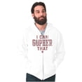 thumbnail image 5 of Minnesota I Can Go For That Funny Pun Zip Up Hoodie Men's Women's Brisco Brands M, 5 of 6